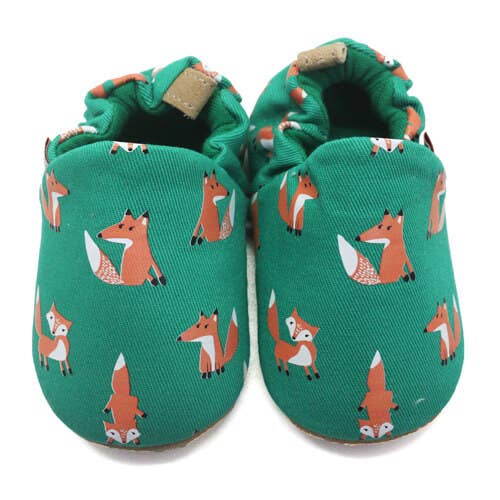 Pantofole in cotone per bambini - Fox: 18-24 mesi